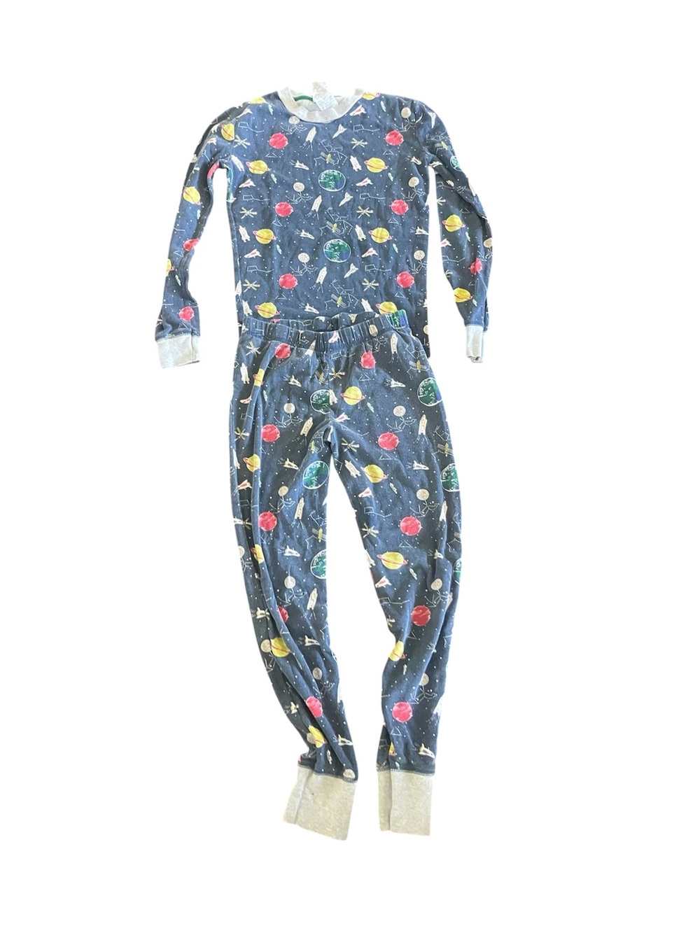 Hanna Andersson Kids Space Print Pajama Set